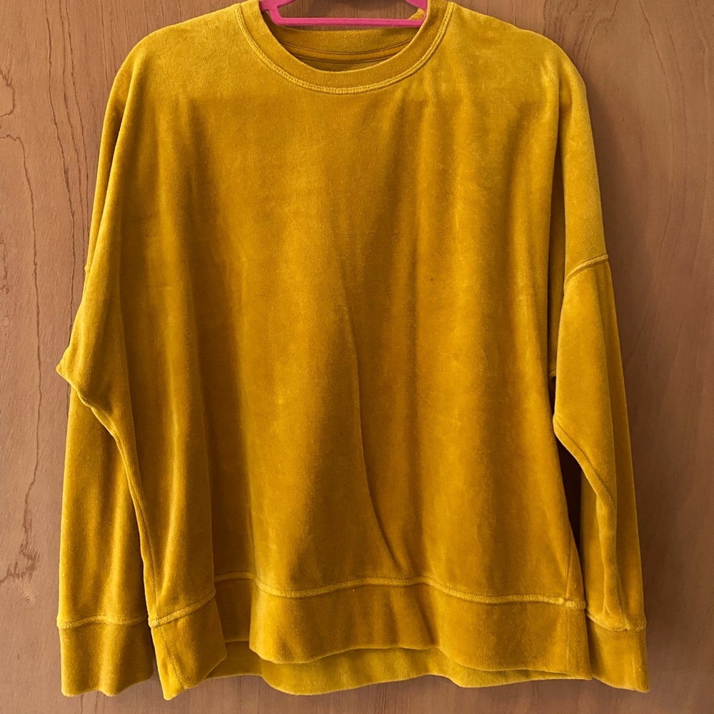 Mustard Aerie sweater